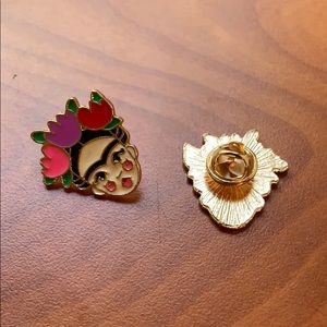 ADORABLE FRIDA KHALO PIN